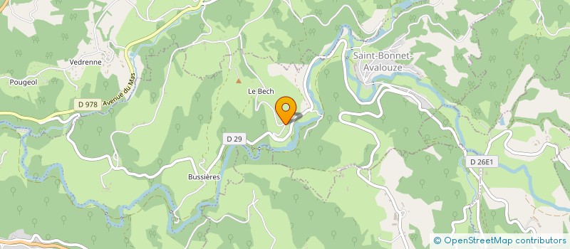 localisation de l'entreprise SCI SALLES CRF à LAGUENNE-SUR-AVALOUZE