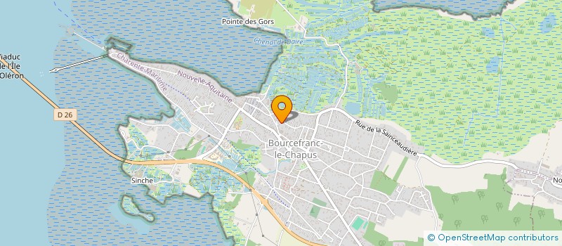 localisation de l'entreprise SCI SALMA  BOURCEFRANC-LE-CHAPUS