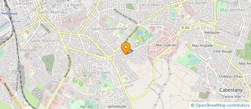 localisation de l'entreprise SCI SALMI ET ACHIOU à PERPIGNAN