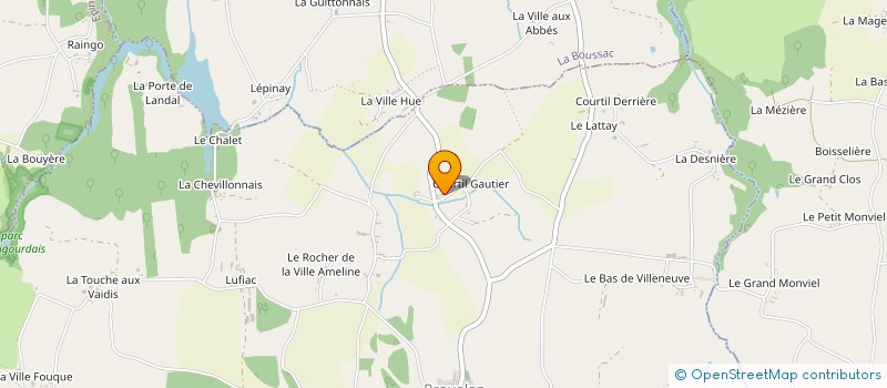 localisation de l'entreprise SCI SALMON  BROUALAN