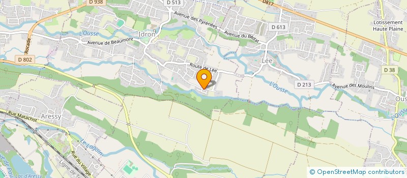 localisation de l'entreprise SCI SALOME  IDRON