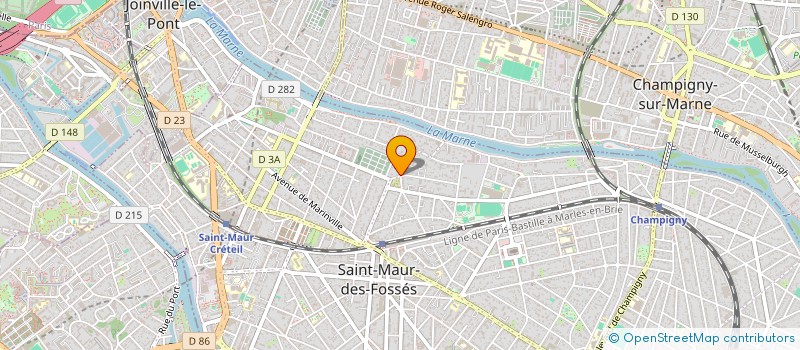 localisation de l'entreprise SCI SALOME à SAINT-MAUR-DES-FOSSES