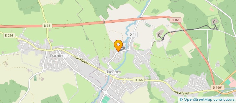 localisation de l'entreprise SCI SALOME  UXEGNEY