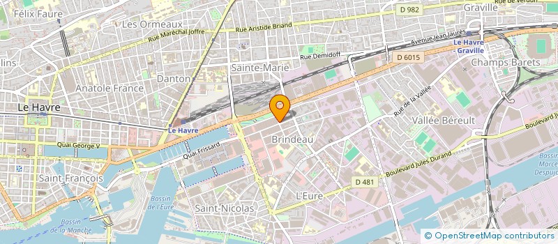 localisation de l'entreprise SCI SALOMEE à LE HAVRE