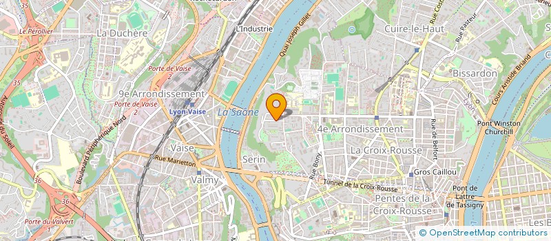 localisation de l'entreprise SCI SALOMON  LYON