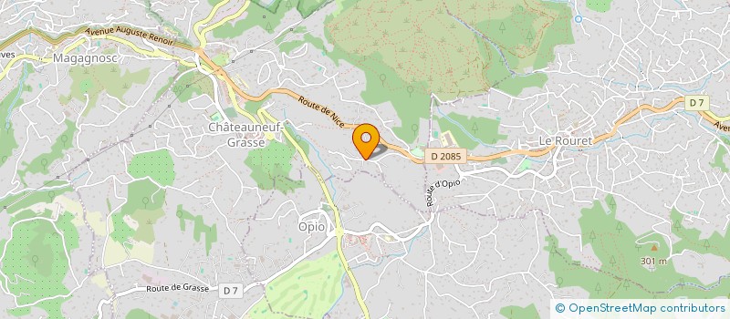 localisation de l'entreprise SCI SALOMON à SAINT-PAUL-DE-VENCE