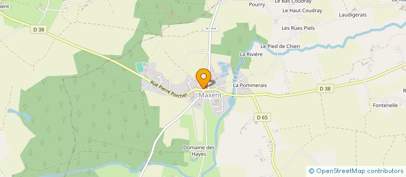 localisation de l'entreprise SCI SALOMON GEORGES  MAXENT