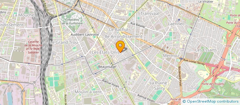 localisation de l'entreprise SCI SALOMON-MAGGIOCCHI  LYON