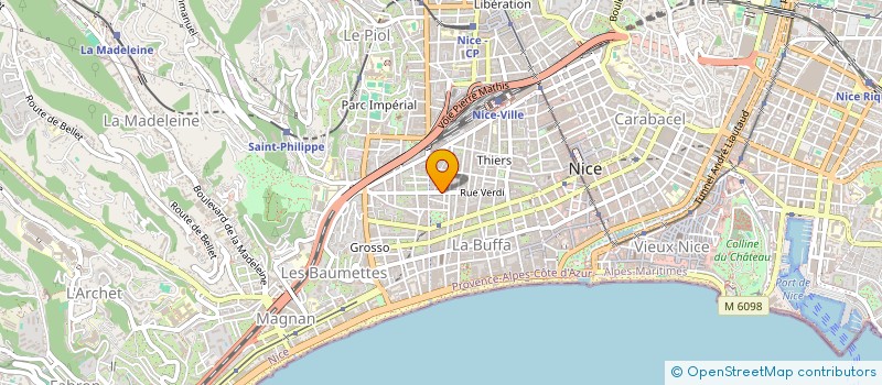 localisation de l'entreprise SCI SALONINA 4 à NICE