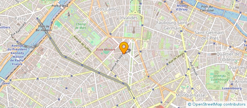 localisation de l'entreprise SCI SALORNA  PARIS