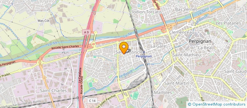 localisation de l'entreprise SCI SALOUM à PERPIGNAN