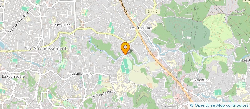 localisation de l'entreprise SCI SALPHI à MARSEILLE
