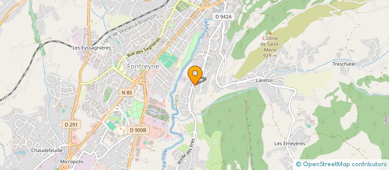 localisation de l'entreprise SCI SALSA  GAP