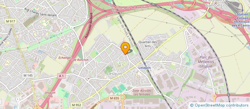 localisation de l'entreprise SCI SALSA à LESQUIN