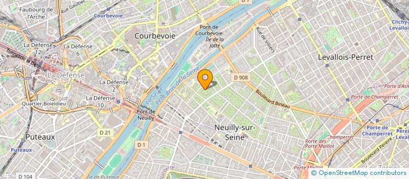 localisation de l'entreprise SCI SALSOLA à NEUILLY-SUR-SEINE