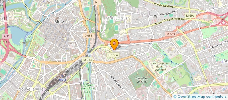localisation de l'entreprise SCI SALTO à SAINT-JULIEN-LES-METZ