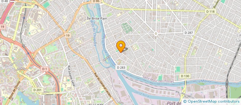 localisation de l'entreprise SCI SALTO à SAINT-MAUR-DES-FOSSES