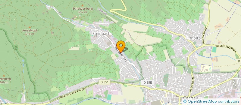 localisation de l'entreprise SCI SALVA  STEINBACH