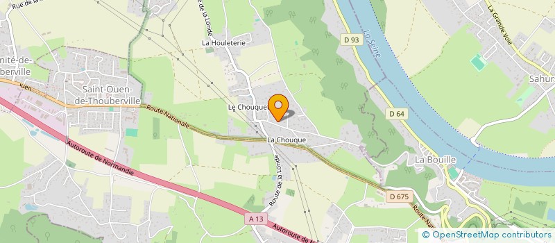 localisation de l'entreprise SCI SALVA à CAUMONT