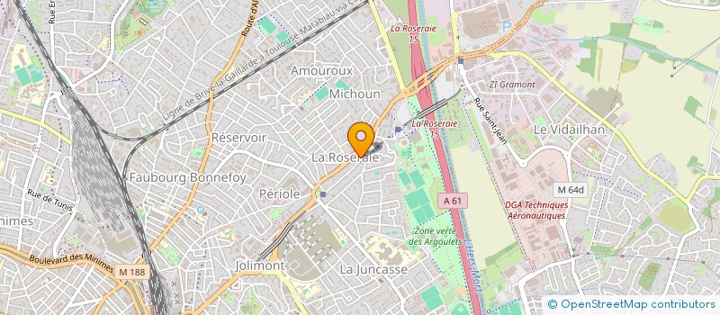 localisation de l'entreprise SCI SALVY G à TOULOUSE
