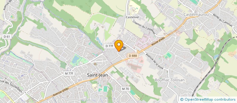 localisation de l'entreprise SCI SALWER  ROUFFIAC-TOLOSAN