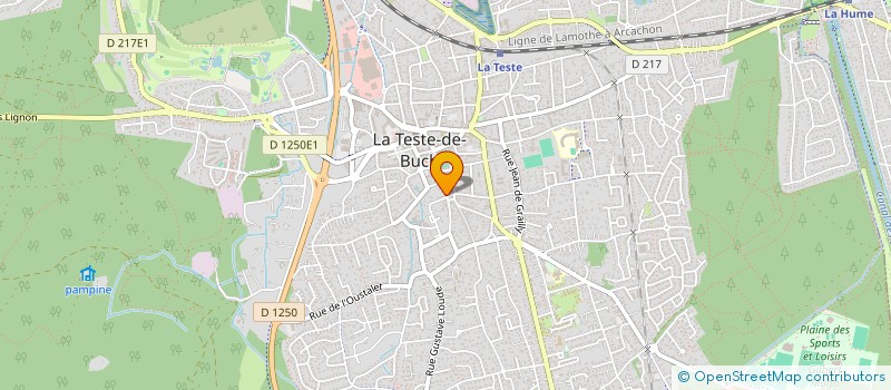 localisation de l'entreprise SCI SALZAT  LA TESTE-DE-BUCH