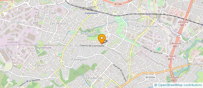 localisation de l'entreprise SCI SAM à COLOMIERS