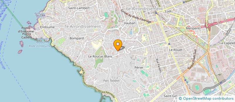 localisation de l'entreprise SCI SAM à MARSEILLE