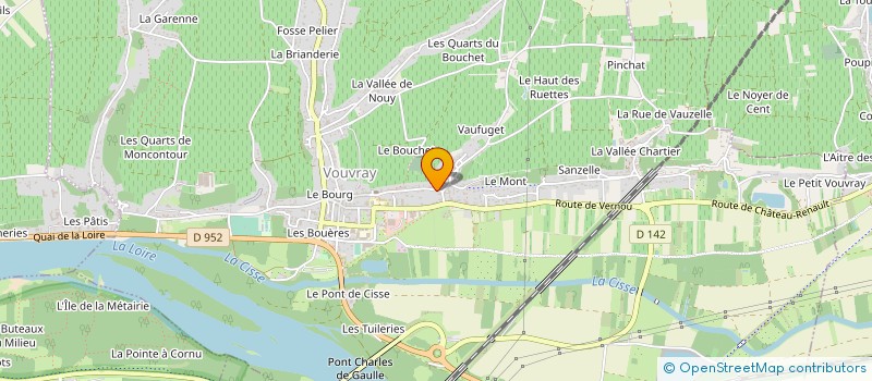 localisation de l'entreprise SCI SAM à VOUVRAY