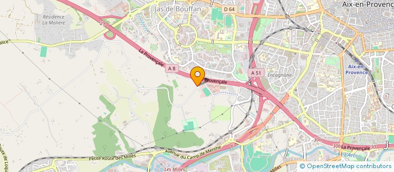 localisation de l'entreprise SCI SAM à AIX-EN-PROVENCE