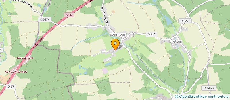 localisation de l'entreprise SCI SAM  ETEIMBES