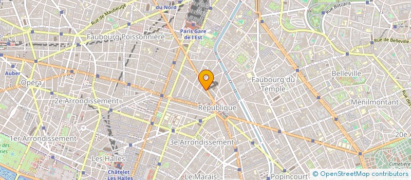 localisation de l'entreprise SCI SAM  PARIS