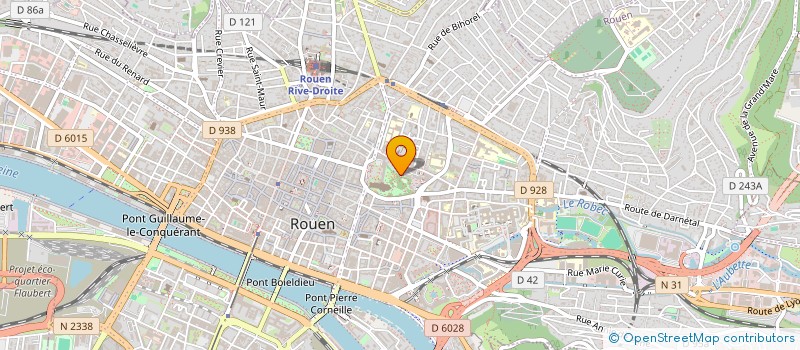 localisation de l'entreprise SCI SAM à ROUEN