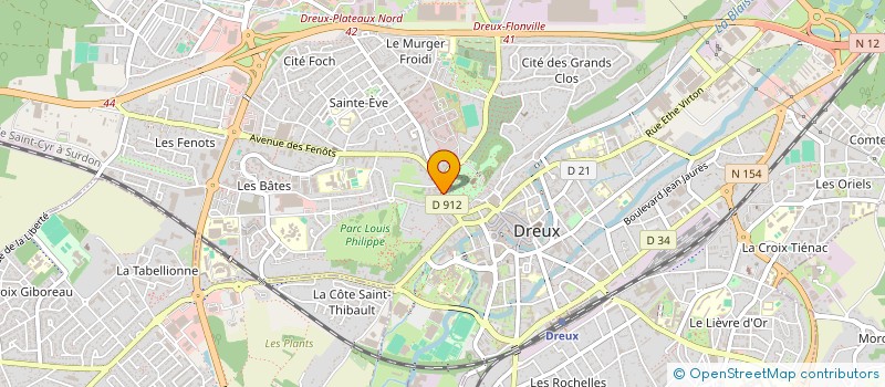 localisation de l'entreprise SCI SAM à DREUX