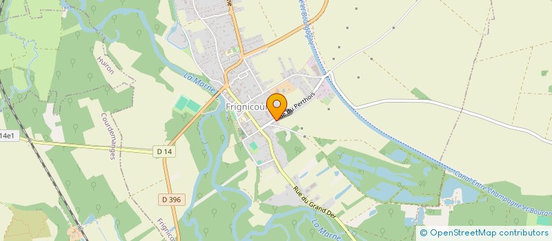 localisation de l'entreprise SCI SAM  FRIGNICOURT