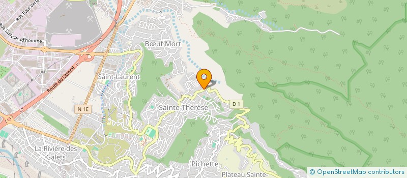localisation de l'entreprise SCI SAM à LA POSSESSION