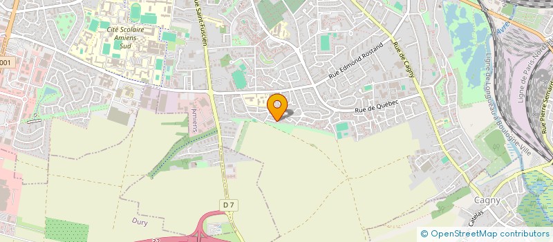localisation de l'entreprise SCI SAM à AMIENS