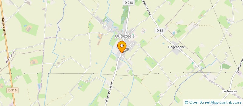 localisation de l'entreprise SCI SAM ET JU  OUDEZEELE
