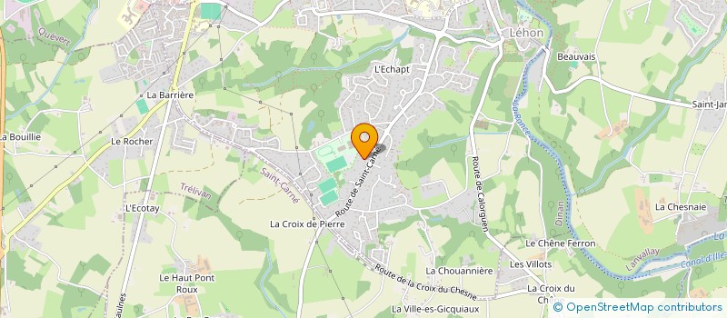 localisation de l'entreprise SCI SAM ID  DINAN