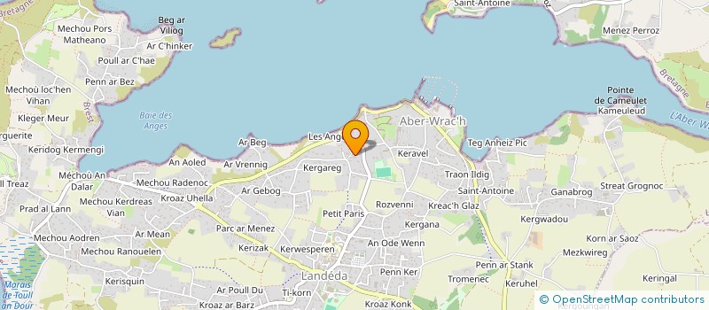 localisation de l'entreprise SCI SAM IMMO  LANDEDA