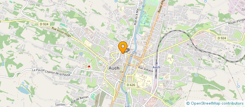 localisation de l'entreprise SCI SAM INVEST à AUCH