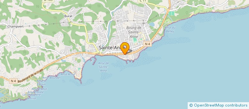 localisation de l'entreprise SCI SAM LOCATION  SAINTE-ANNE