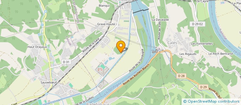 localisation de l'entreprise SCI SAM RCR  SAINT-CAPRAISE-DE-LALINDE