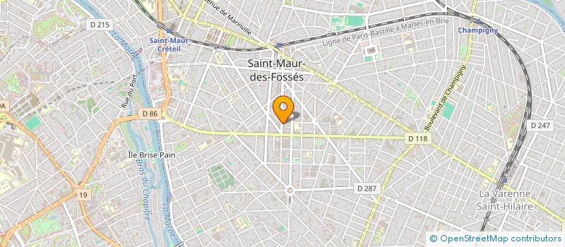 localisation de l'entreprise SCI SAMA à SAINT-MAUR-DES-FOSSES