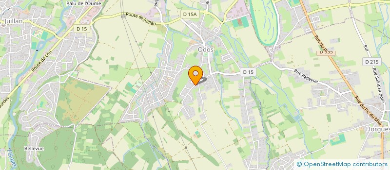 localisation de l'entreprise SCI SAMADA  ODOS