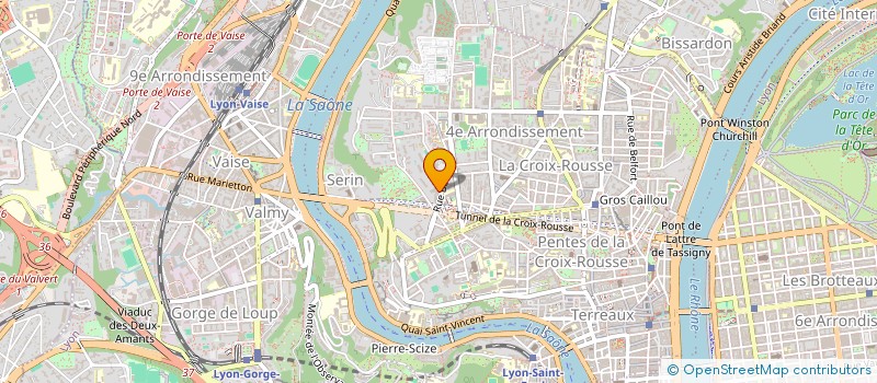 localisation de l'entreprise SCI SAMAHDI  LYON