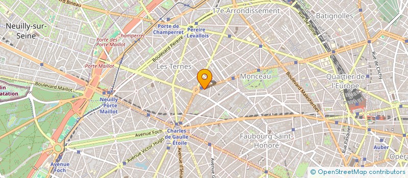 localisation de l'entreprise SCI SAMAMA à NEUILLY-SUR-SEINE