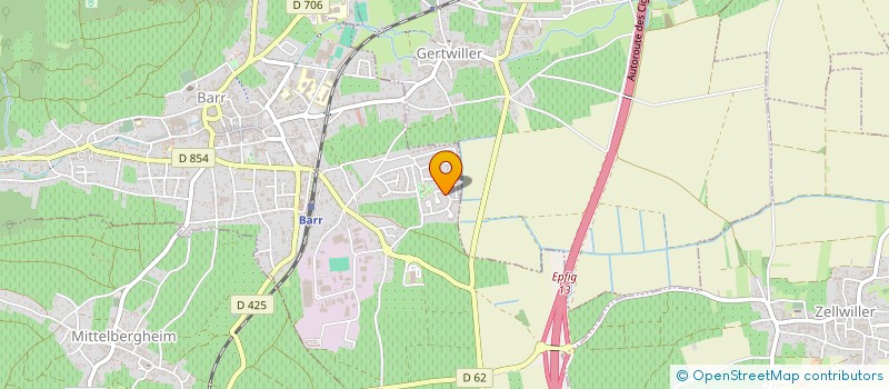 localisation de l'entreprise SCI SAMANA  BARR