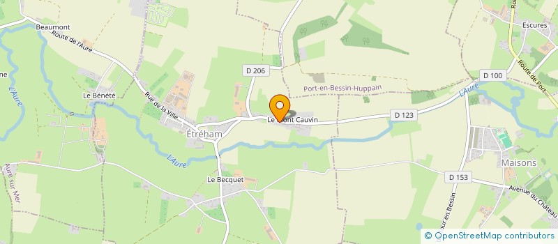 localisation de l'entreprise SCI SAMANTHA  ETREHAM