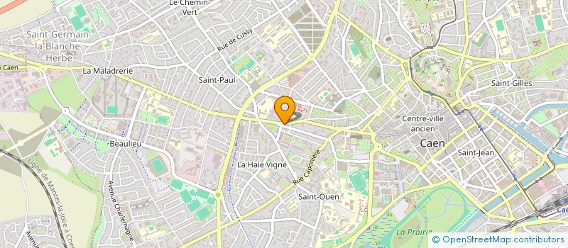 localisation de l'entreprise SCI SAMANTHA à CAEN